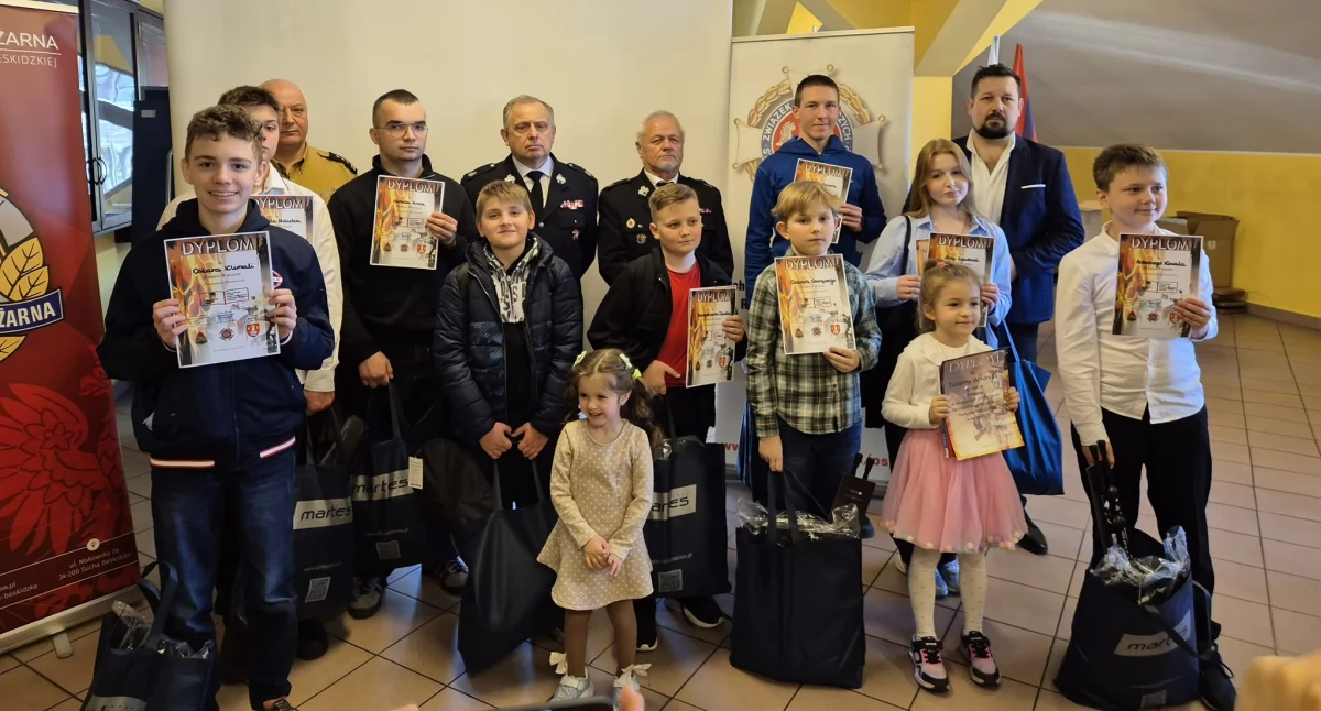Ze szkolnej ławy, Ogólnopolski Turniej Wiedzy Pożarniczej „Młodzież Zapobiega Pożarom” eliminacje powiatowe - zdjęcie, fotografia
