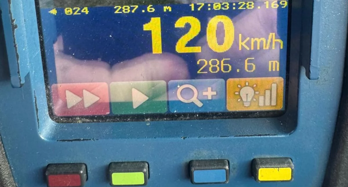 Komunikaty ostrzeżenia policji, Akcja PRĘDKOŚĆ policja zatrzymała piratów drogowych - zdjęcie, fotografia