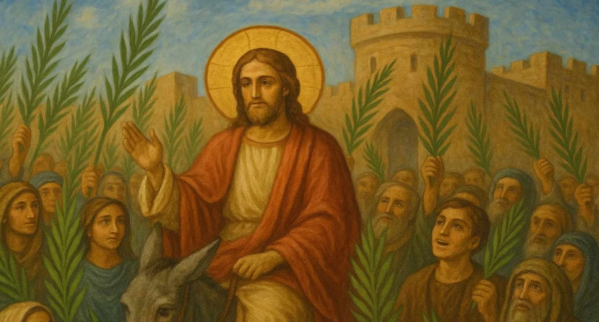 Religia, Niedziela Palmowa zwana Niedzielą Męki Pańskiej - zdjęcie, fotografia