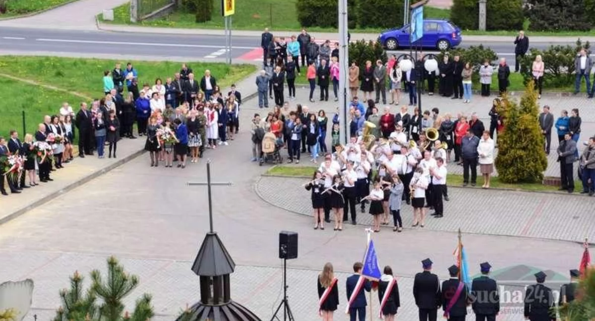 Historia, Gminne obchody Święta Konstytucji Skawicy - zdjęcie, fotografia