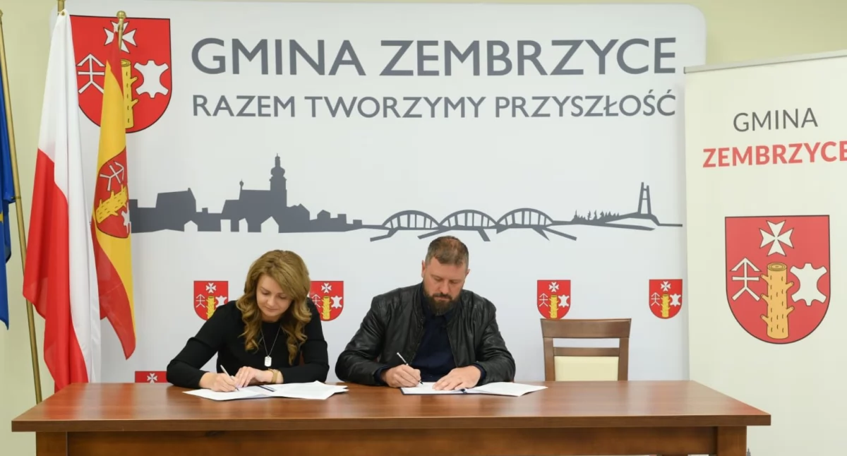 Drogi i Transport, Podpisano umowę remontu drogi „Tarnawska Góra” Tarnawie Dolnej - zdjęcie, fotografia