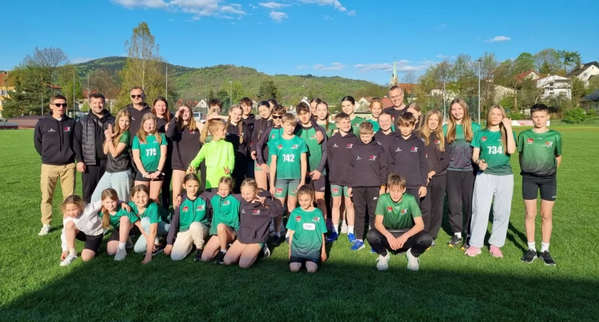 Lekkoatletyka, Sezon lekkoatletyczny Małopolsce zaczął Suchej Beskidzkiej - zdjęcie, fotografia