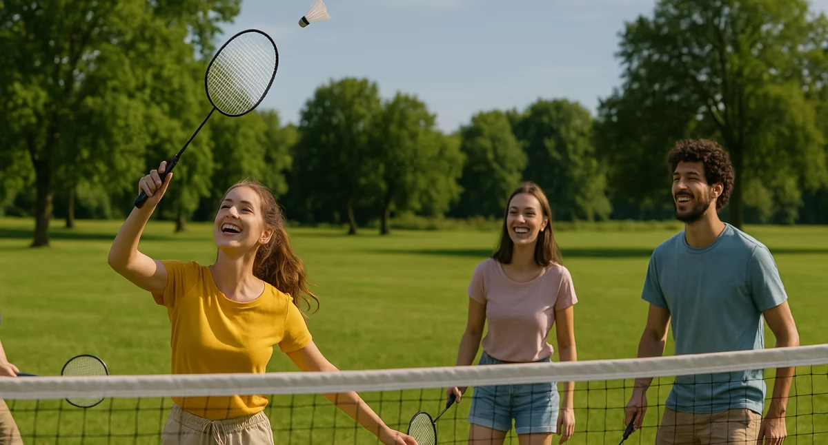 Pozostałe, Badminton dobry tylko - zdjęcie, fotografia