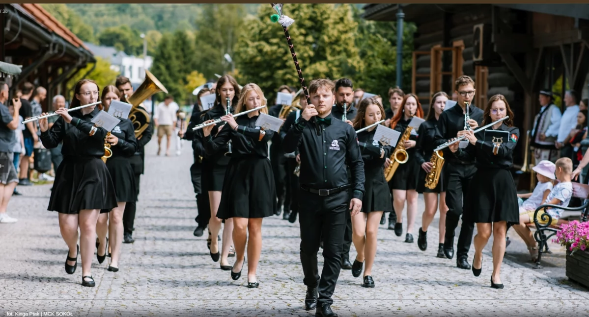 Miejska Orkiestra Dęta z Suchej Beskidzkiej fot. Kinga Ptak | MCK SOKÓŁ 