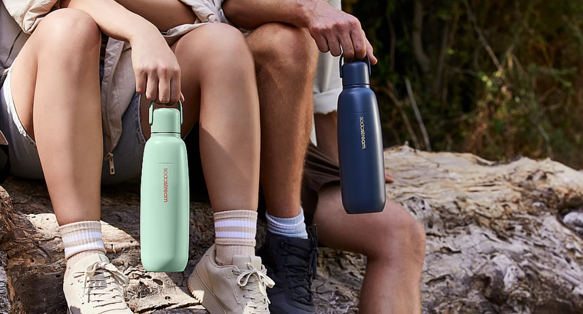 Materiał zewnętrzny, Zrób stronę zrównoważonego życia SodaStream Fizz&Go - zdjęcie, fotografia