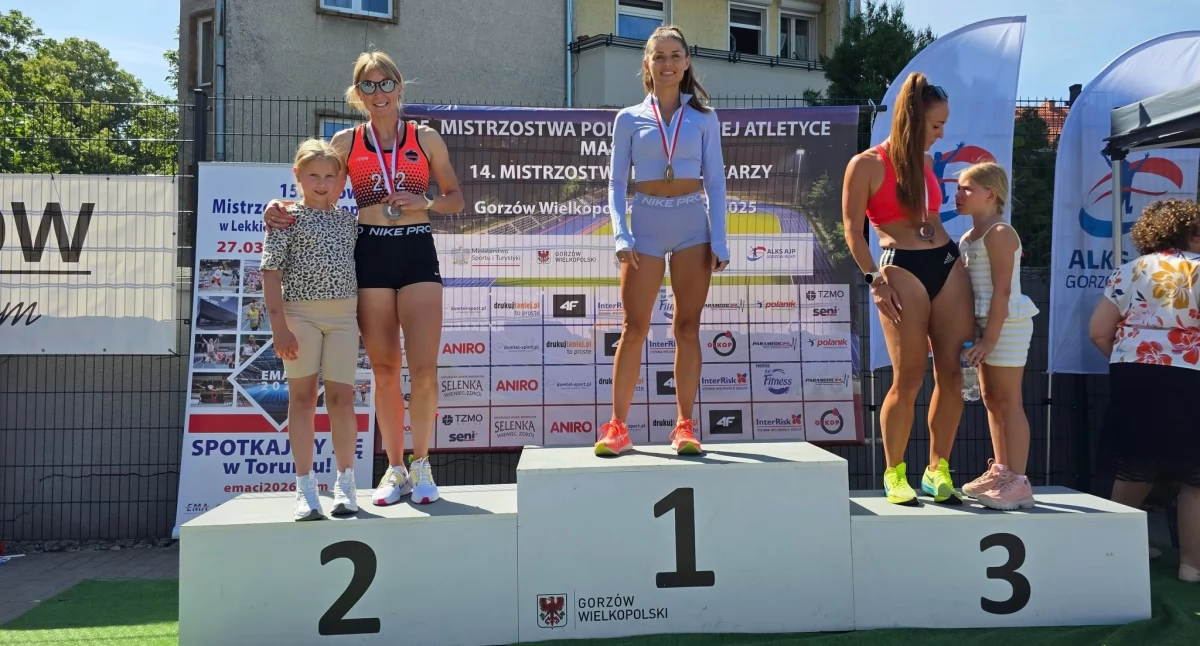 Lekkoatletyka, Katarzyna Trzop Kukla skoczyła srebrny medal mistrzostw Polski - zdjęcie, fotografia