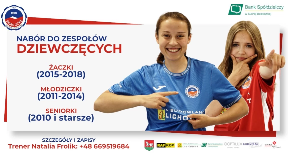 Piłka nożna, Babia Góra Sucha Beskidzka stawia kobiecą piłkę nożną - zdjęcie, fotografia
