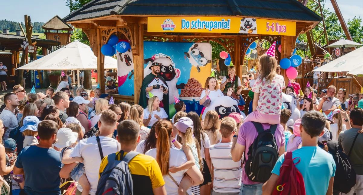 Rozrywka, Impreza „Rabkoland schrupania!” Owieczki Irenki obchodziły urodziny - zdjęcie, fotografia