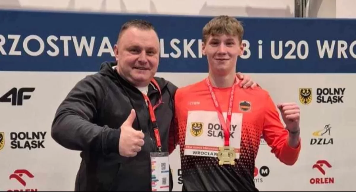 Lekkoatletyka, Jakub Sarlej bieganie Stryszawa kadrze Olimpijski Festiwal Młodzieży Europy! - zdjęcie, fotografia