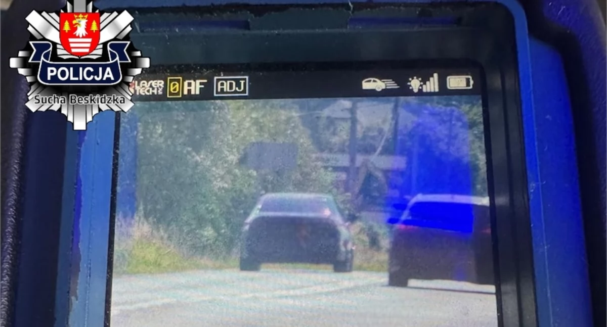 Kronika kryminalna, Pędził pijany zatrzymany przez policję - zdjęcie, fotografia