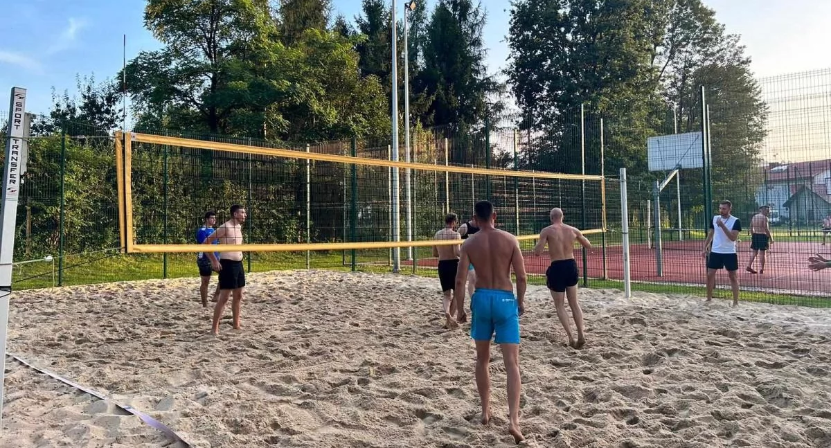 Rozrywka, Turniej Siatkówki Plażowej Puchar Wójta Gminy Zembrzyce - zdjęcie, fotografia