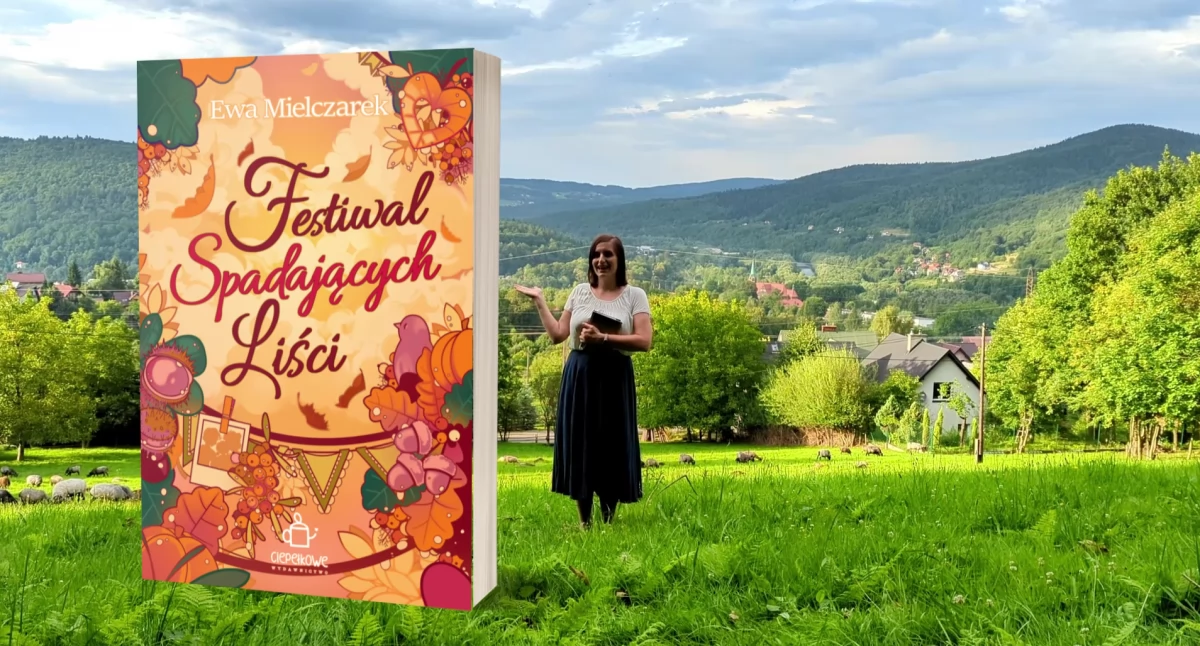 Literatura i poezja, „Festiwal Spadających Liści” jesienna opowieść Mielczarek premierą październiku - zdjęcie, fotografia