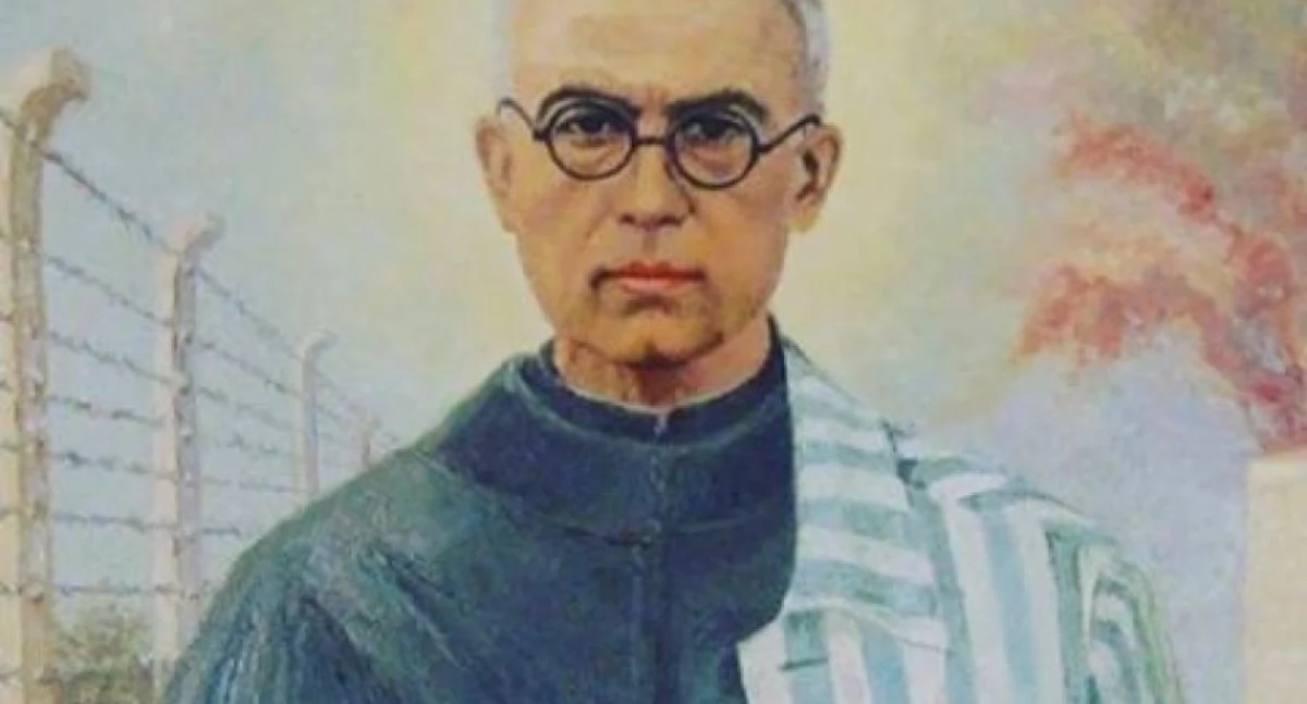 Religia, Święty Maksymilian Maria Kolbe rocznica męczeńskiej śmierci - zdjęcie, fotografia
