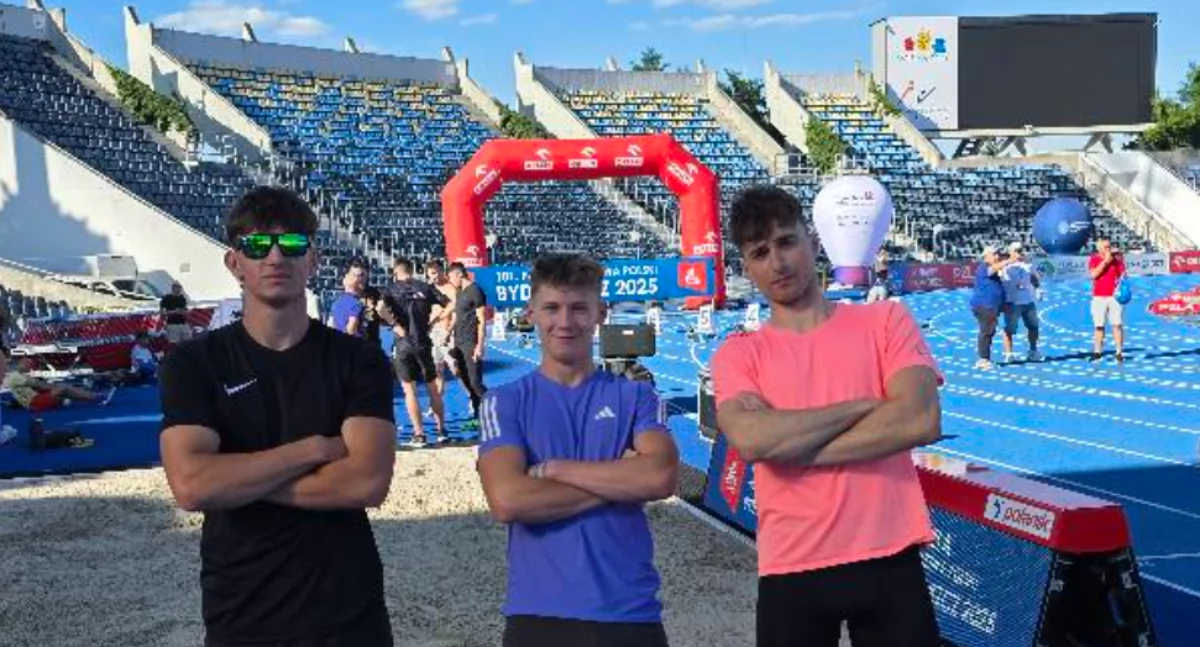 Lekkoatletyka, Rafał Kukla Mistrzostwa Polski seniorów cenne doświadczenie Oliwiera - zdjęcie, fotografia