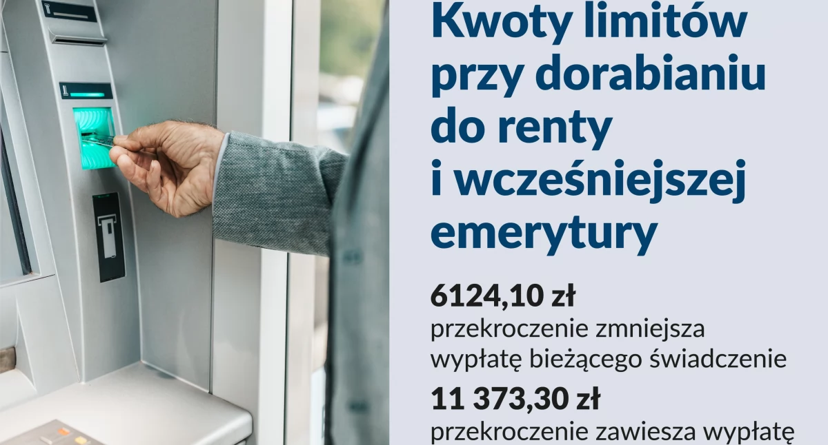 Informacje urzędowe, Mniej dorobią renciści wcześniejsi emeryci - zdjęcie, fotografia