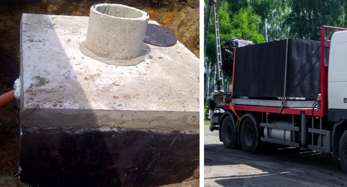 Materiał zewnętrzny, Trwałość szamba betonowe pewne rozwiązanie - zdjęcie, fotografia