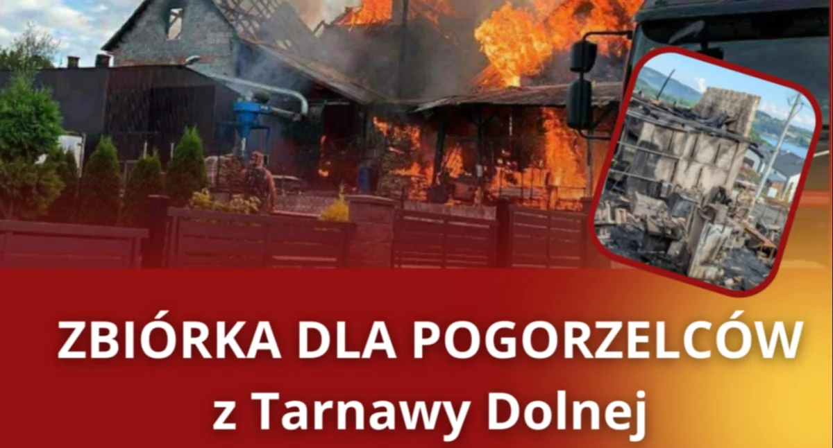 Pomoc społeczna, Pomoc pogorzelców Tarnawy Dolnej (sprawdź kiedy gdzie możesz pomóc) - zdjęcie, fotografia