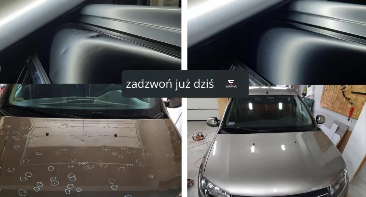 Materiał zewnętrzny, Eurocar Maków Podhalański Profesjonalne usuwanie wgnieceń lakierowania - zdjęcie, fotografia