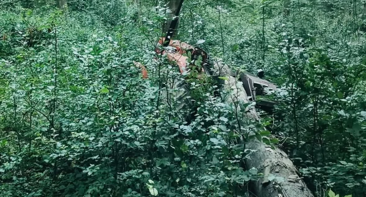 Miejscowe zagrożenie, Tragiczny wypadek Lachowicach - zdjęcie, fotografia