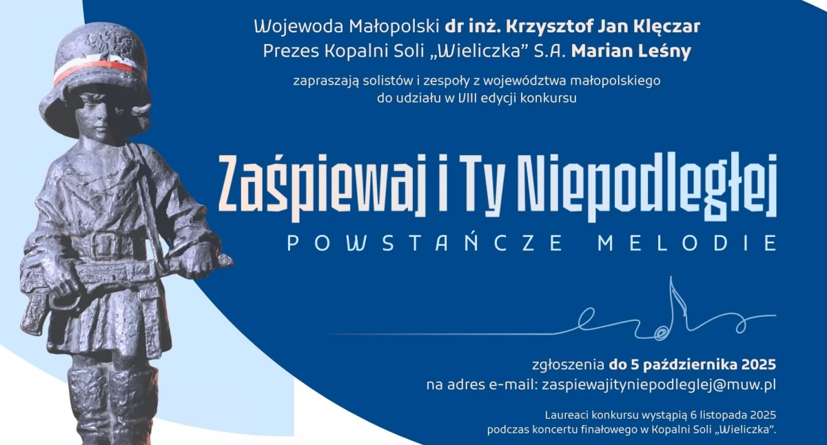 Koncerty – Muzyka , konkurs Zaśpiewaj Niepodległej „Powstańcze Melodie” - zdjęcie, fotografia