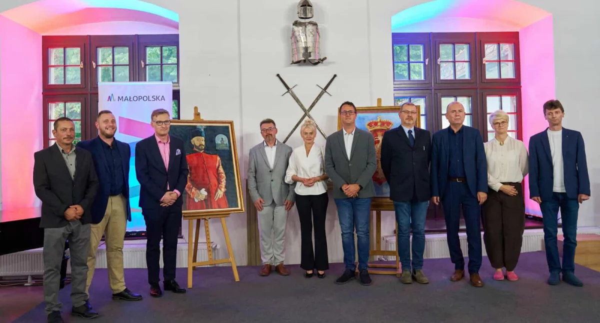 Wystawy, „Przy muzyce sztuce” wernisaż Mirosława Szumerowskiego Zamku Suskim (wideo) - zdjęcie, fotografia