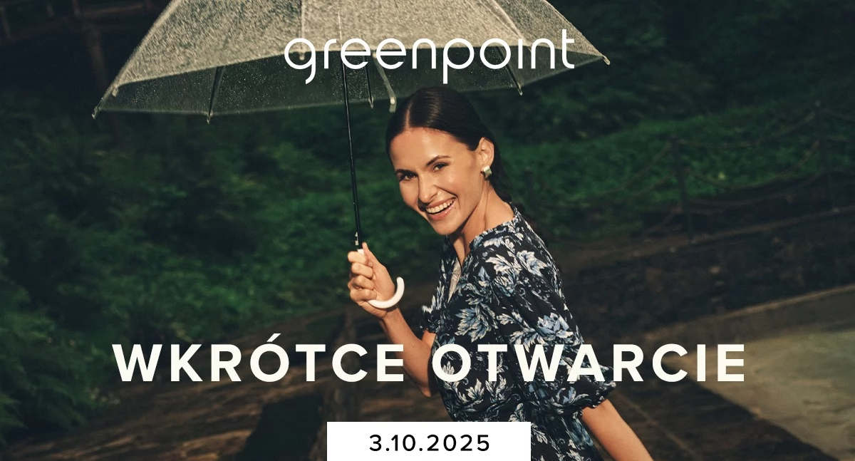 Gospodarka, Greenpoint otwiera sklep Galerii Jordanowskiej zaproszenie wielkie otwarcie! - zdjęcie, fotografia