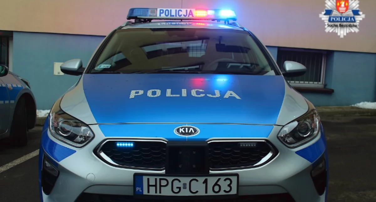 Kronika kryminalna, Jordanów latek zatrzymany zuchwałe kradzieże alkoholu - zdjęcie, fotografia