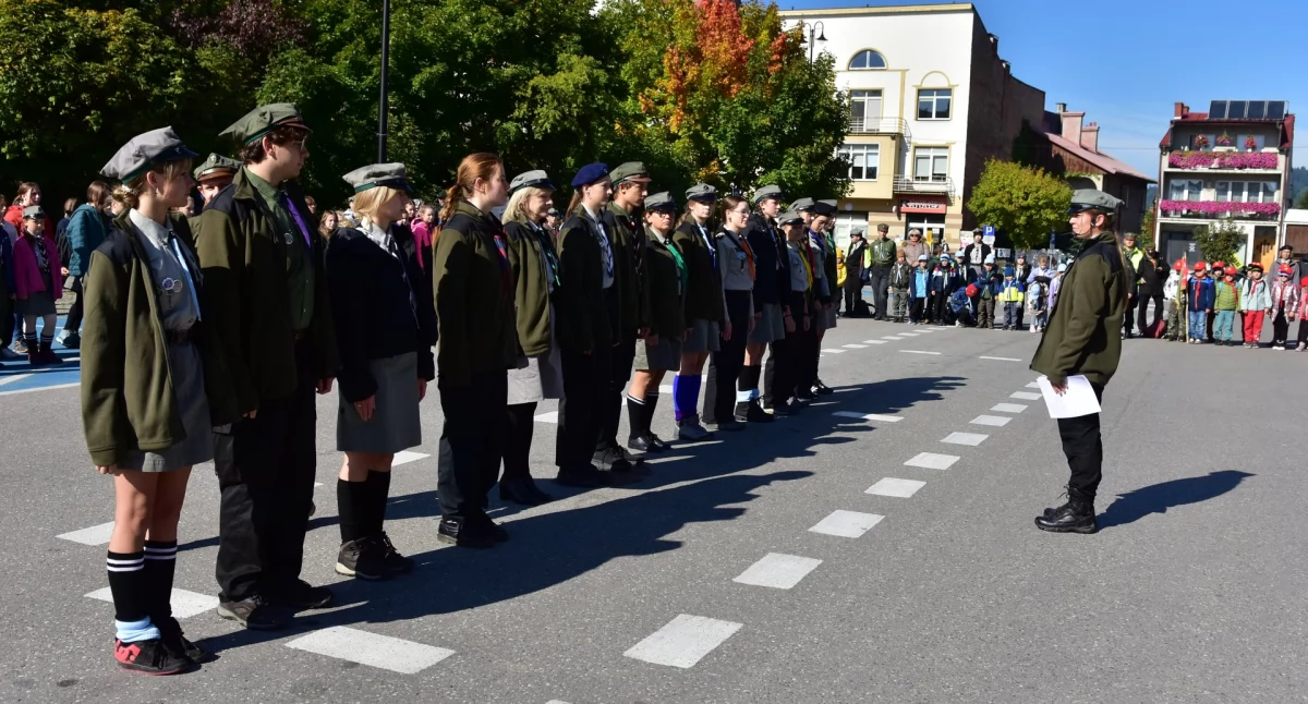 Nasze sprawy, lecie Hufca Jordanów - zdjęcie, fotografia