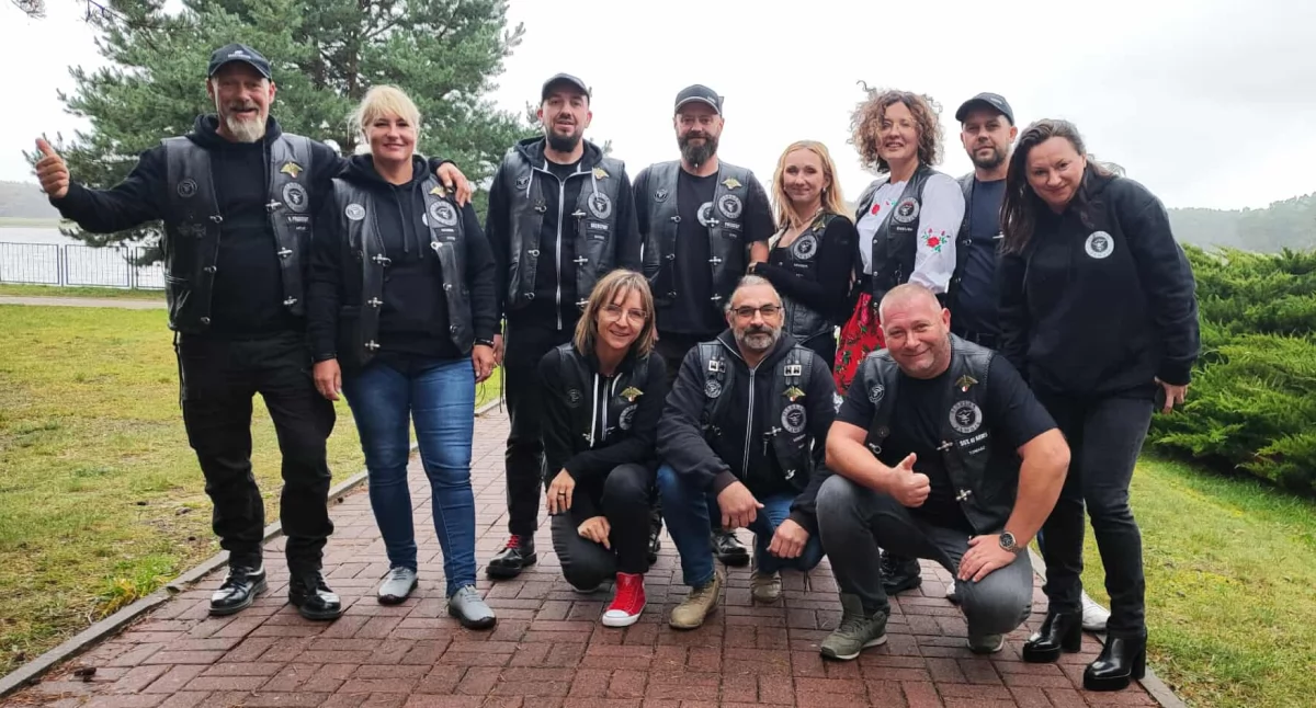 Nasze sprawy, Stalowe serca Zawoi Stowarzyszenie Motocyklowe Diablak pełnymi barwami! - zdjęcie, fotografia