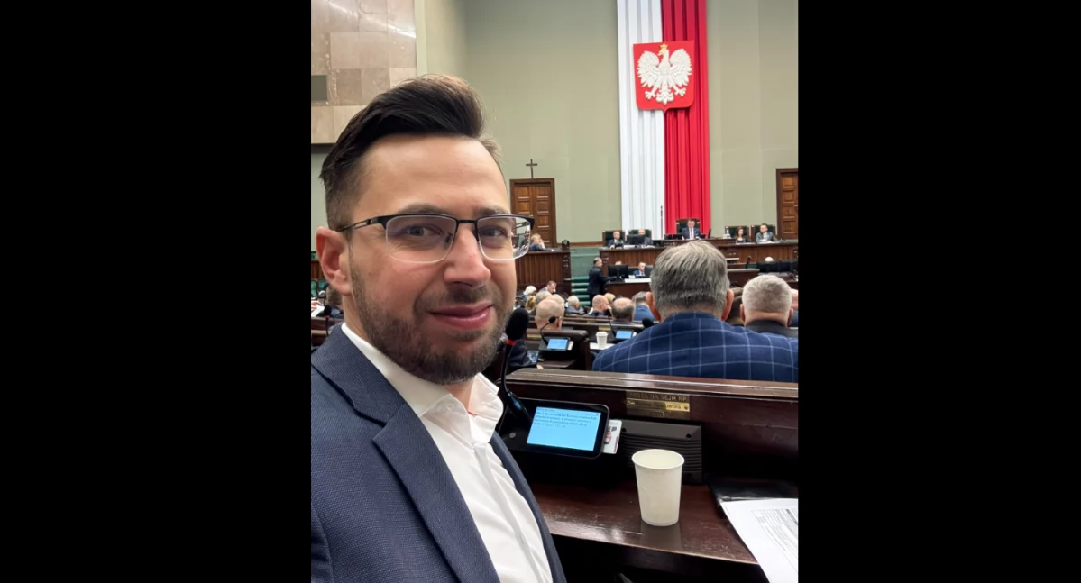 Polityka, Filip Kaczyński stawia młodych rusza Młodzieżowa pośle - zdjęcie, fotografia