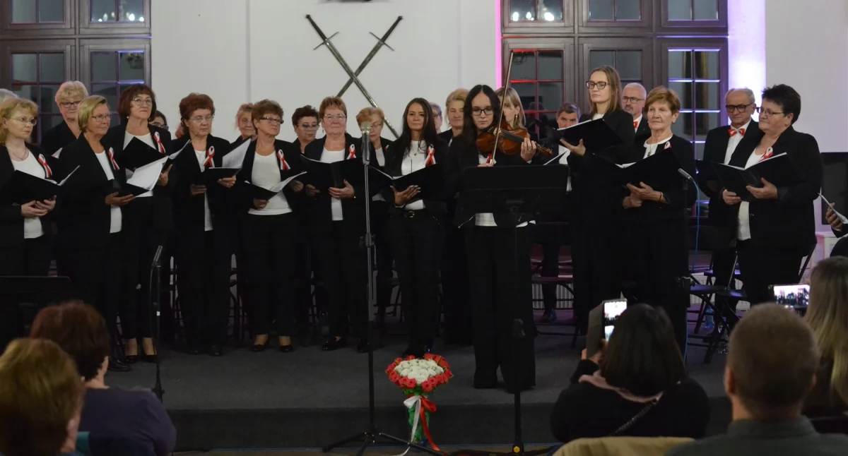 Koncerty – Muzyka , Chór Jasień Niepodległej pieśni patriotycznych - zdjęcie, fotografia