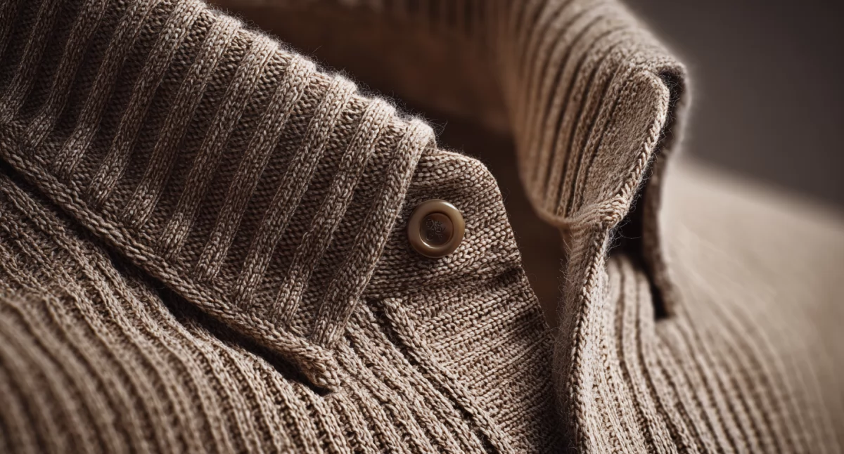 Materiał zewnętrzny, jakość praktyce sweter męski - zdjęcie, fotografia