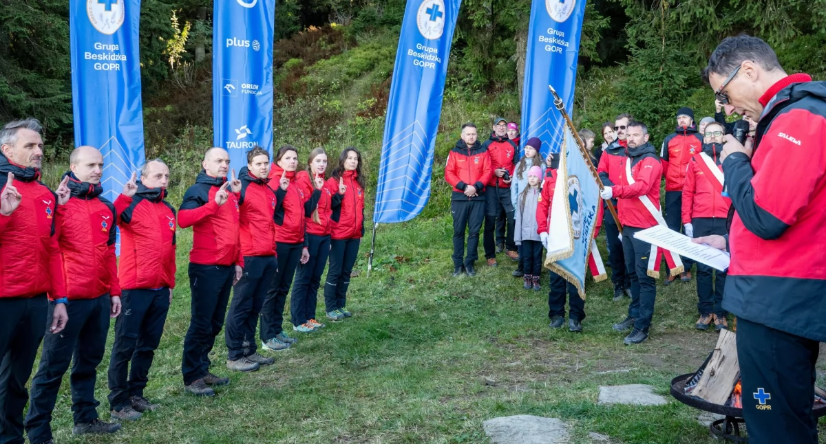 Zdjęcia z uroczystości: Ania Smęder I GOPR Beskidy