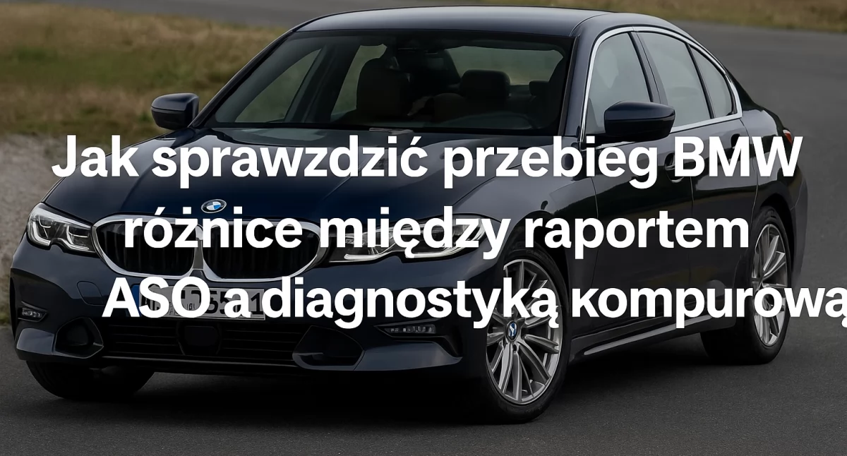 Materiał zewnętrzny, sprawdzić przebieg różnice między raportem diagnostyką komputerową - zdjęcie, fotografia