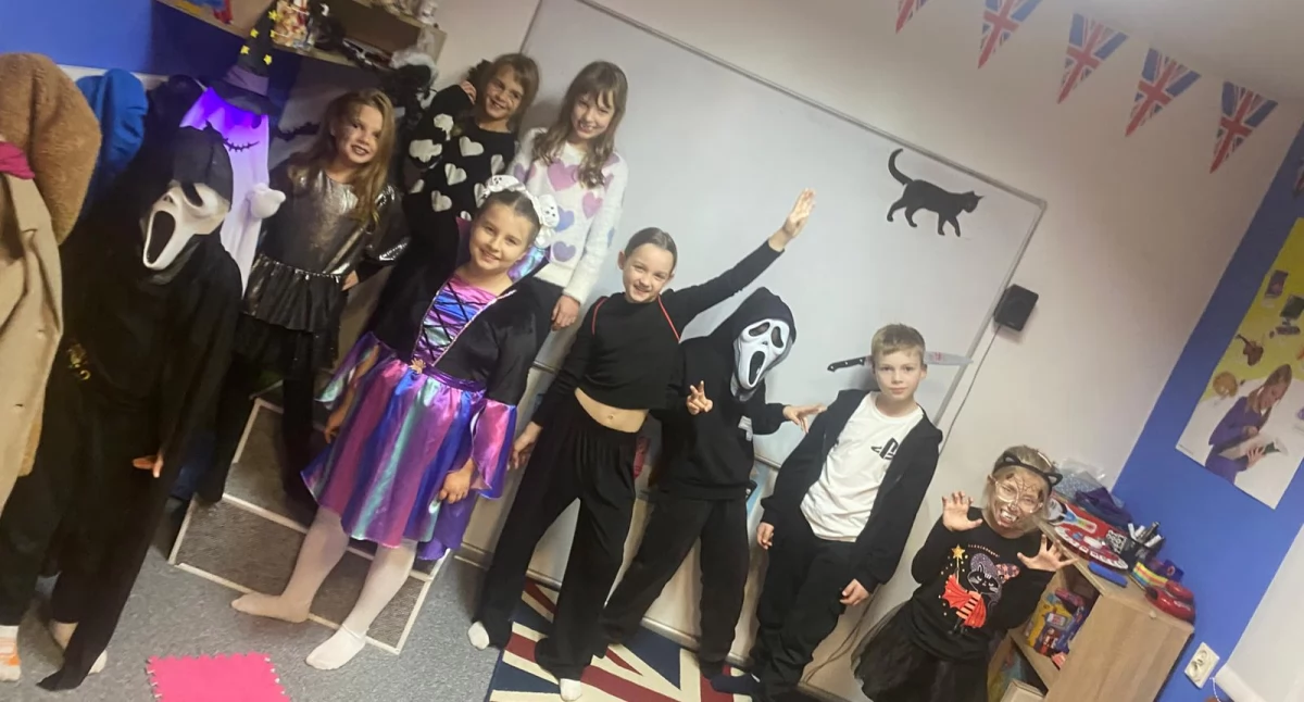 Ze szkolnej ławy, HALLOWEEN ponownie zawitało EveryDay English Suchej Beskidzkiej! - zdjęcie, fotografia