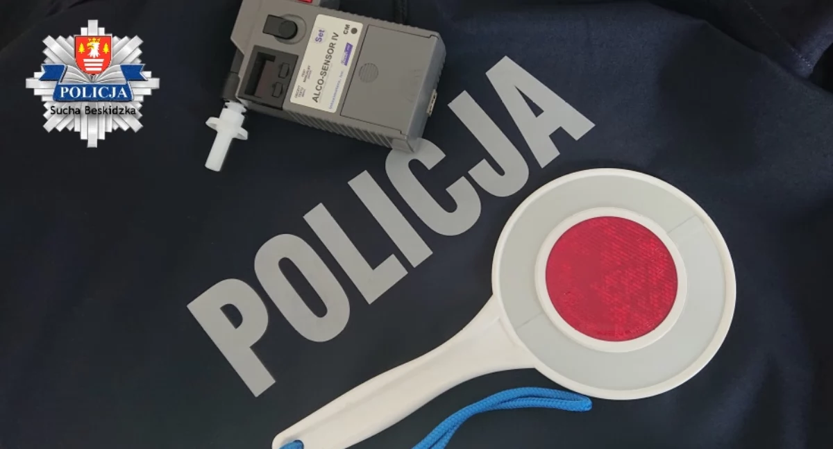Kronika kryminalna, Kierował samochodem świateł promilami zakazie - zdjęcie, fotografia