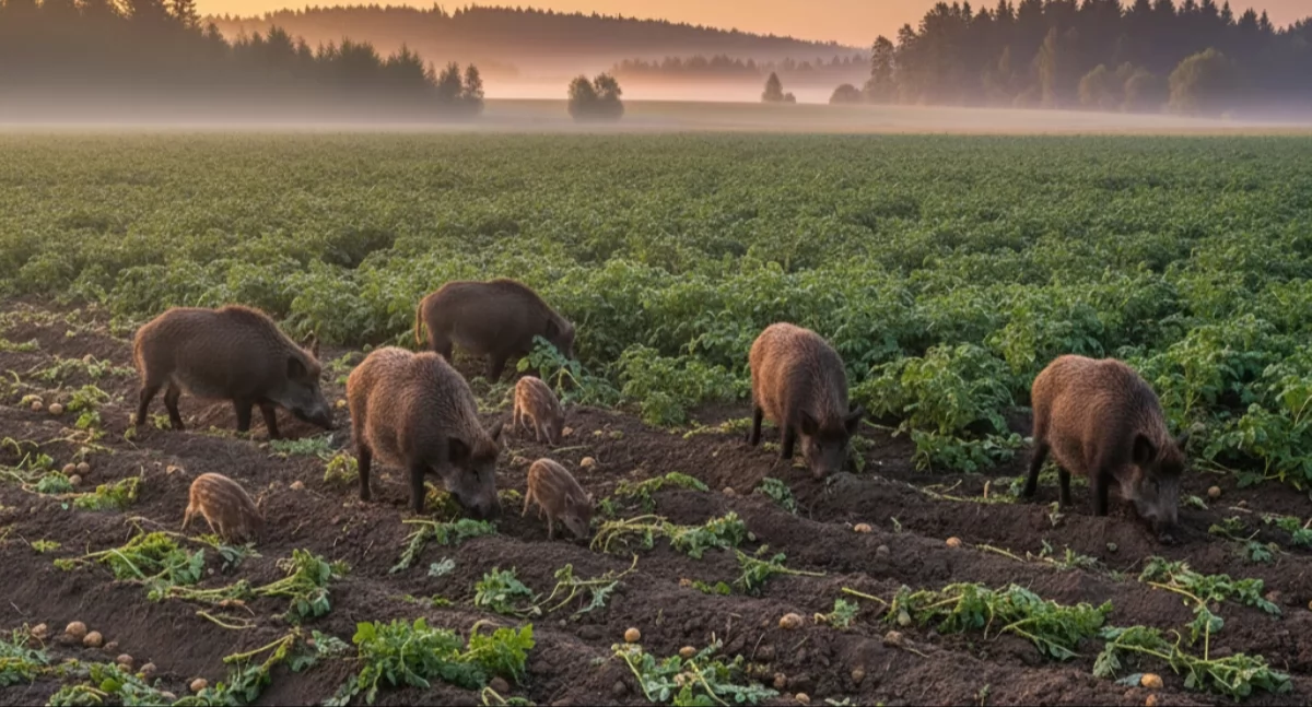 Interwencje, Problem dzikimi tematem dalszych debat gminie Stryszawa - zdjęcie, fotografia