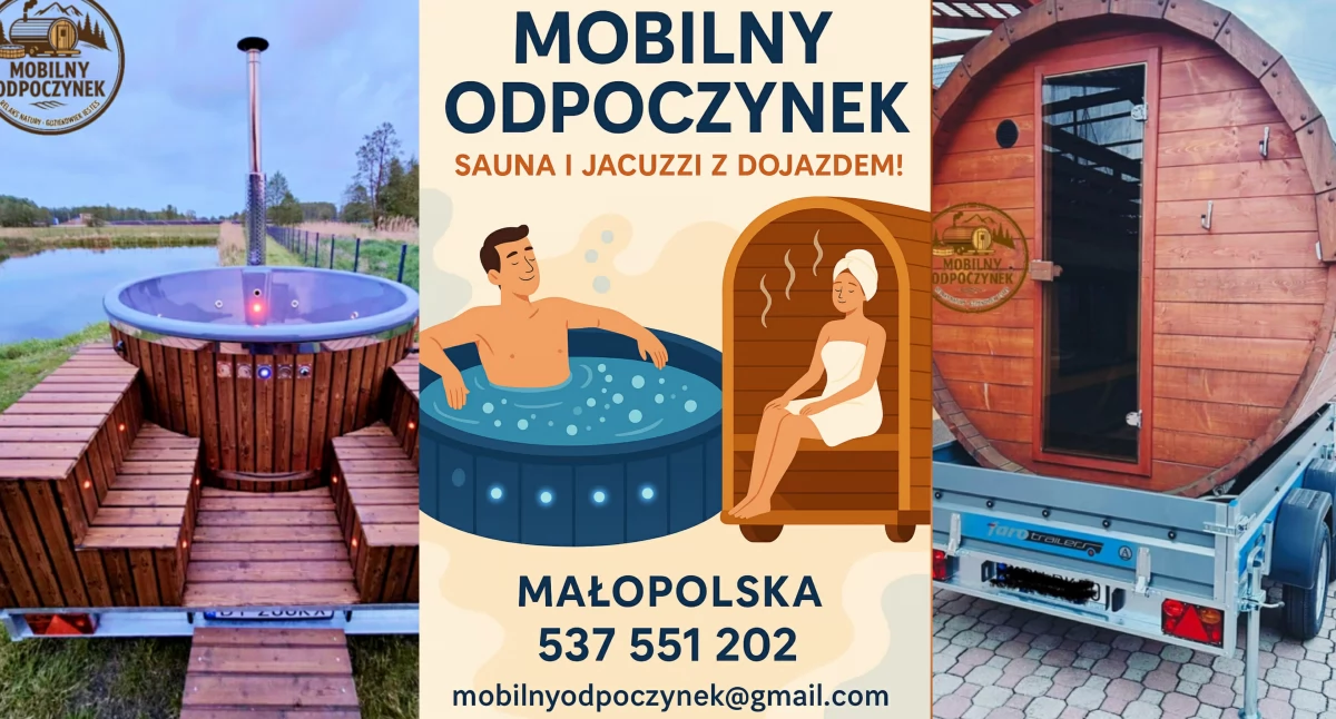 Materiał zewnętrzny, Mobilny Odpoczynek Twoje prywatne dojazdem! - zdjęcie, fotografia