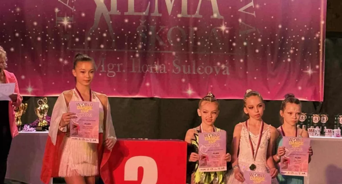 Pozostałe, Aleksandra Ryszawy finalistką World Dance 2025! Podium także Julii Mikołajek Nadii Nosal Fitness Sucha Beskidzka - zdjęcie, fotografia