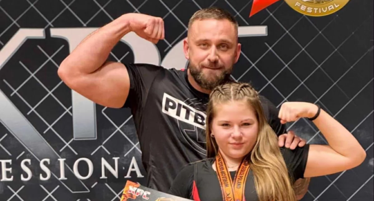 Pozostałe, Kasia mistrzynią świata trójboju siłowym - zdjęcie, fotografia