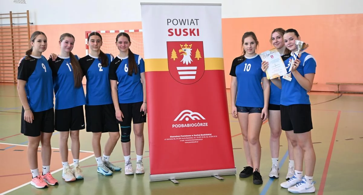 Sport szkolny, Ależ comeback! Sucha Beskidzka odwraca finału zdobywa tytuł! - zdjęcie, fotografia