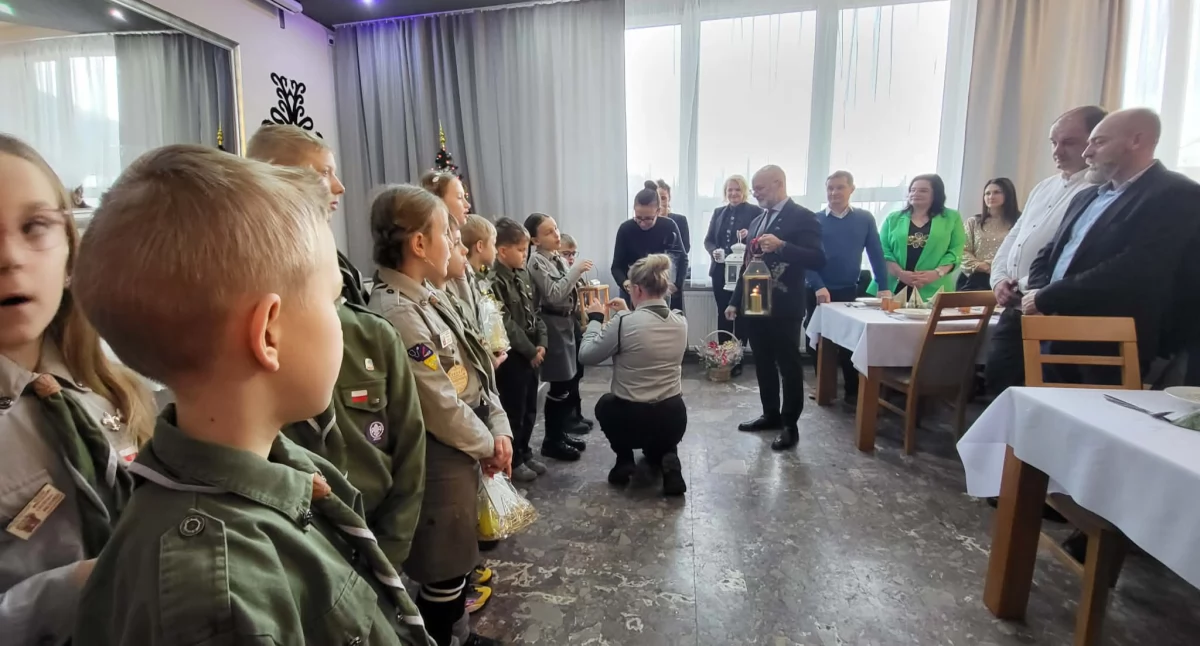 Folklor i Tradycje , Światło Betlejemskie dotarło Gminy Zawoja - zdjęcie, fotografia