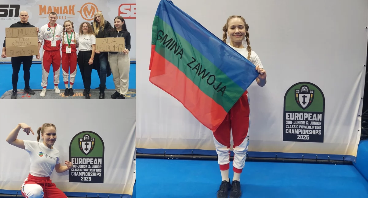 Pozostałe, Zawoi Mistrzostwa Europy Alicja Pająk reprezentowała Polskę trójboju siłowym - zdjęcie, fotografia