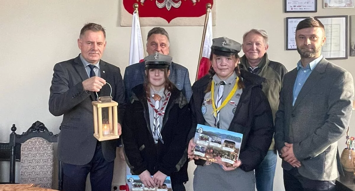 Nasze sprawy, Betlejemskie Światełko Pokoju dotarło Jordanowa - zdjęcie, fotografia