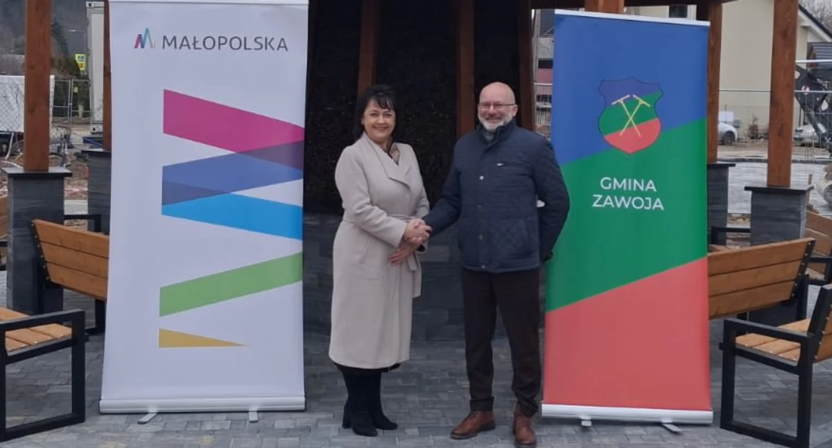 Inwestycje, Wsparcie województwa przyniosło konkretne zmiany Zawoi - zdjęcie, fotografia