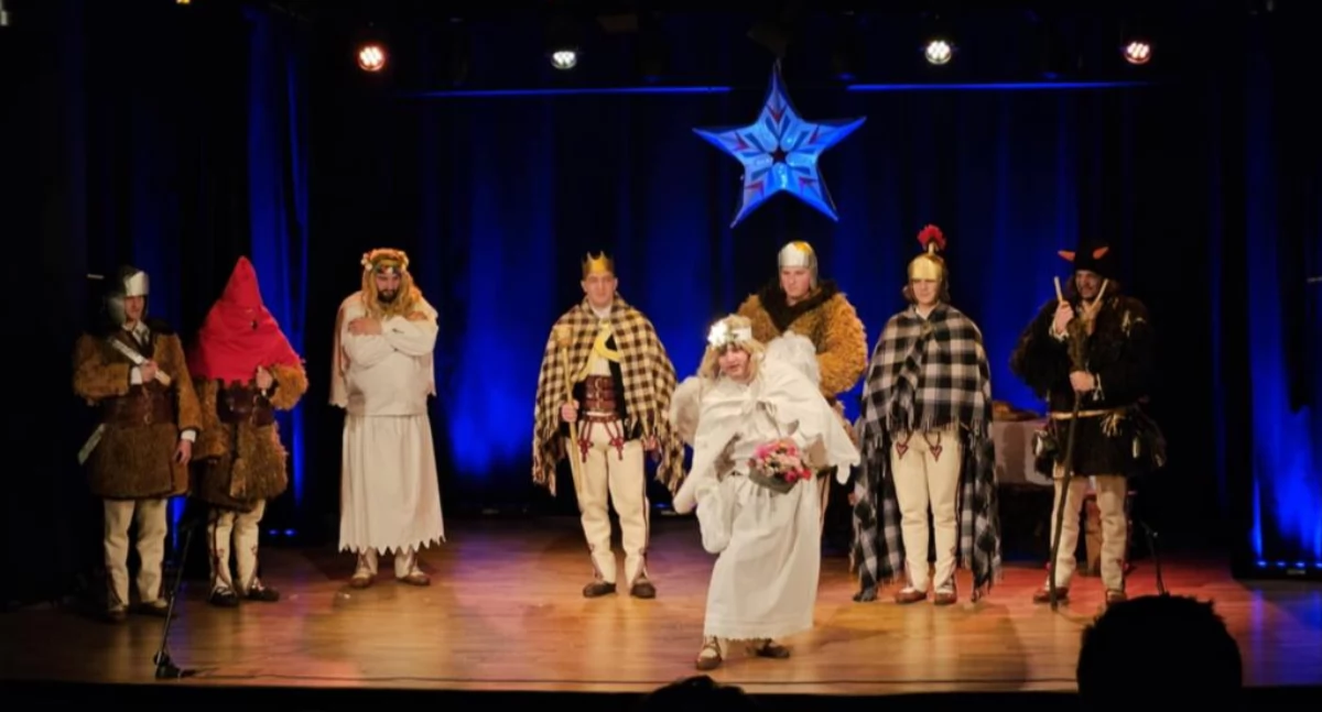 Folklor i Tradycje , „Babiogórskie Podłazy” Powiatowy przegląd kolędniczych - zdjęcie, fotografia