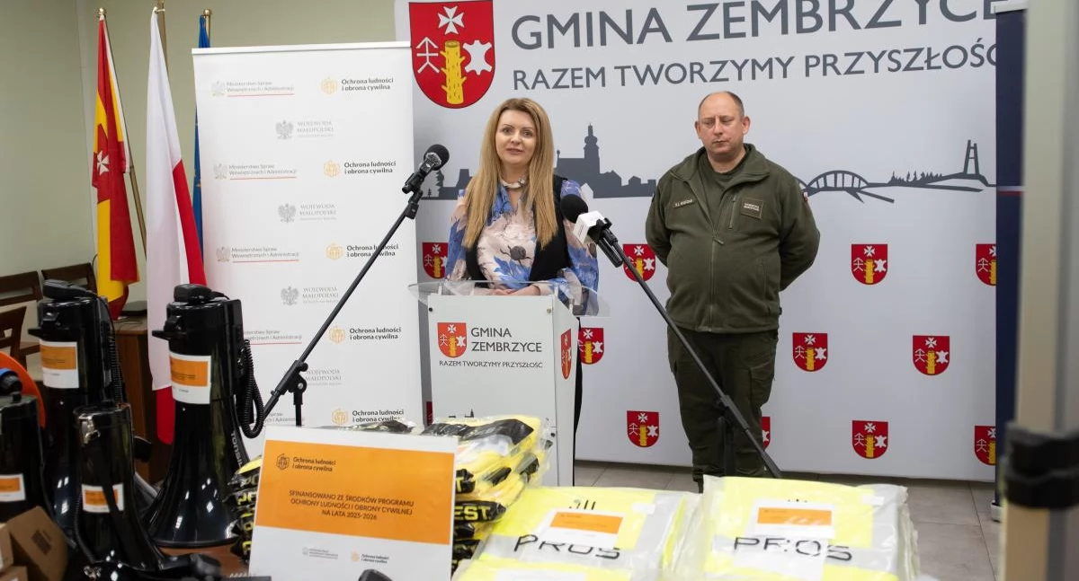 Inwestycje, Zembrzyce inwestują bezpieczeństwo Efekty programu widoczne - zdjęcie, fotografia