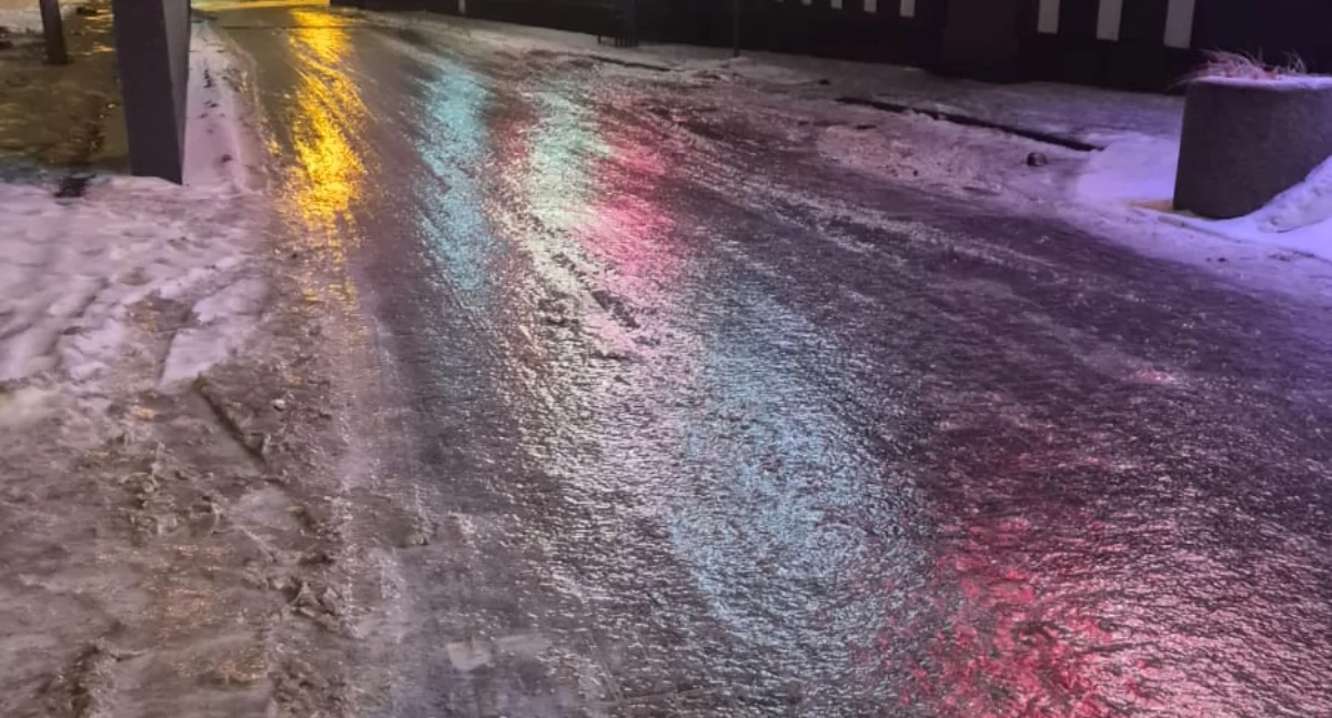 Pogodynka, Ostrzeżenie drugiego stopnia powiatu suskiego - zdjęcie, fotografia