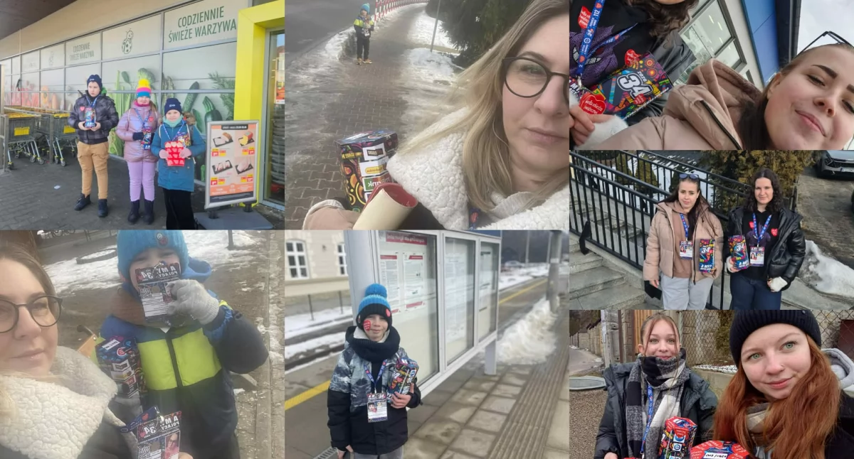 Pomoc społeczna, WOŚP Makowie ponad - zdjęcie, fotografia