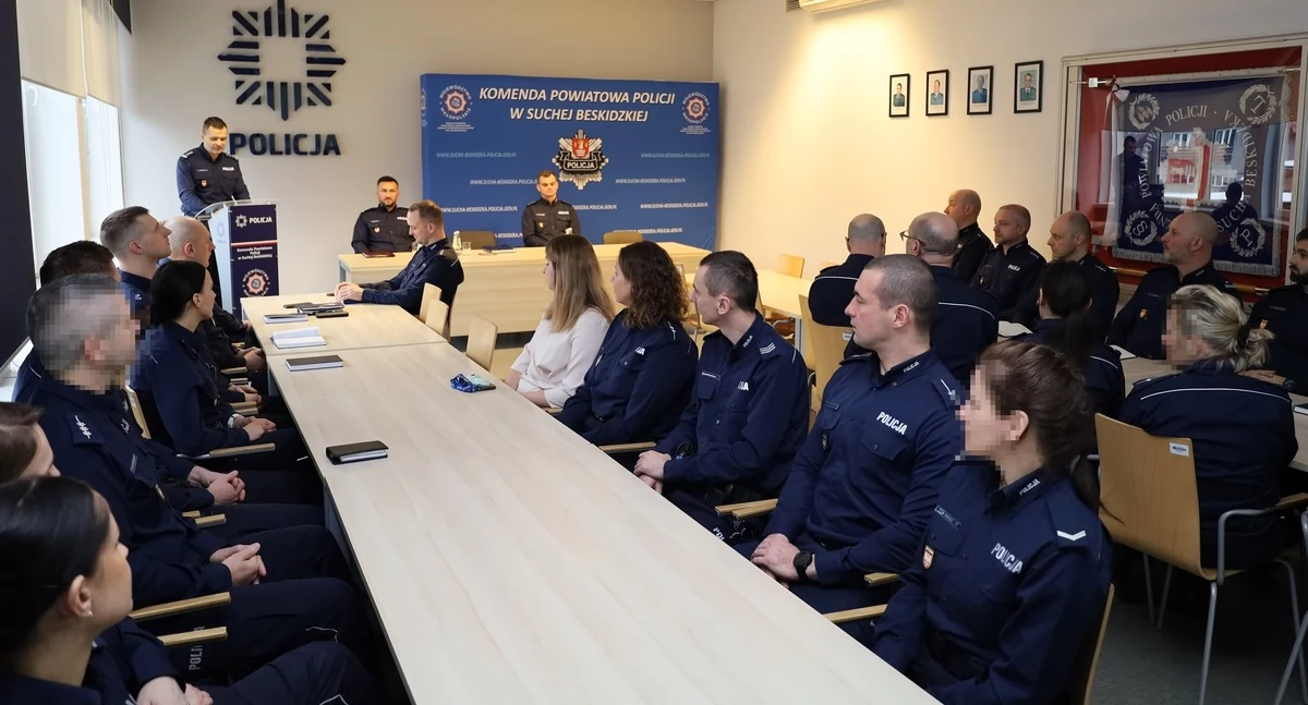 Fot. KPP w Suchej Beskidzkiej 